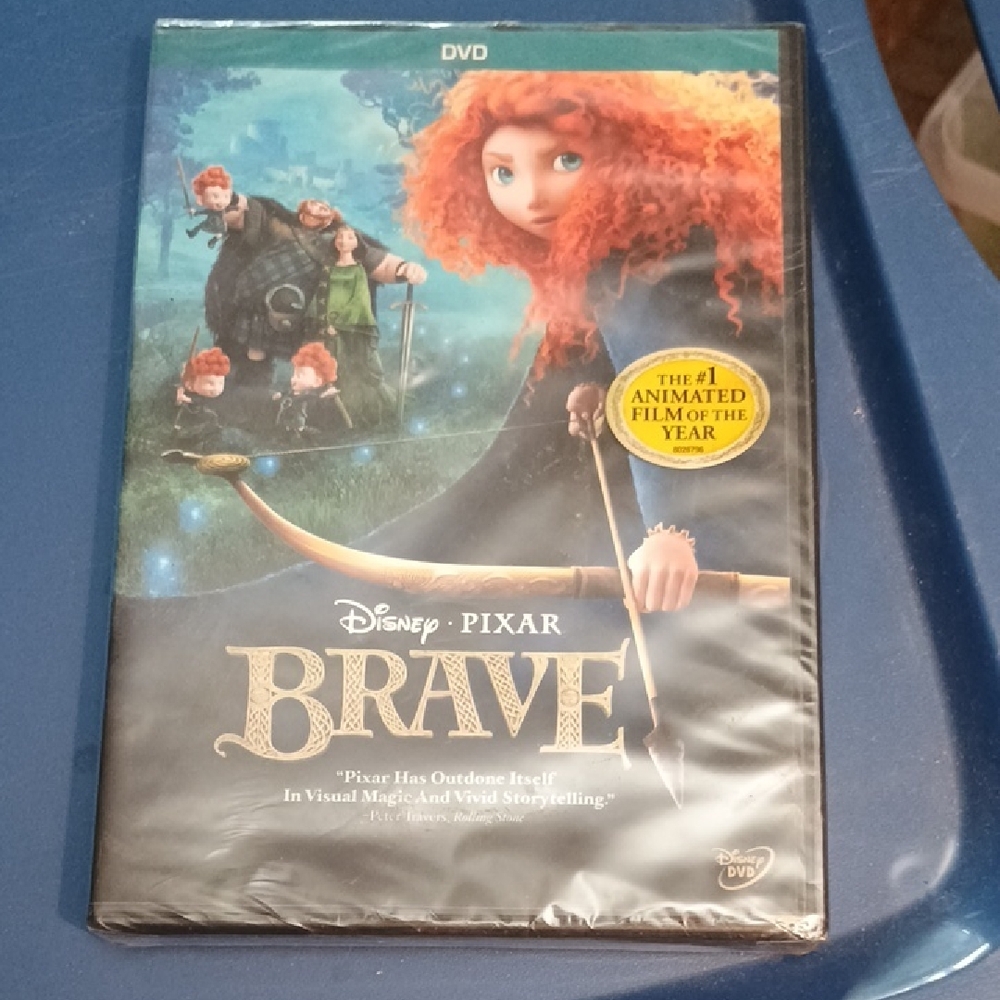 Disney Brave DVD - Blue and Orange Cover